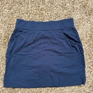 Navy Blue Women's Skort